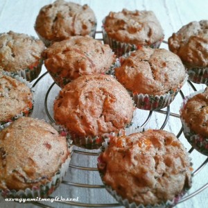 Póréhagymás – kukoricás muffin
