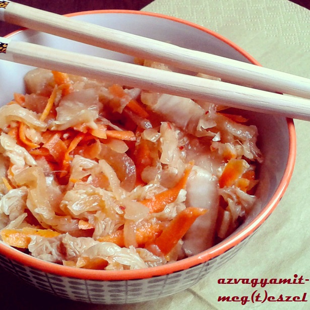 Kimchi - koreai csípős káposzta