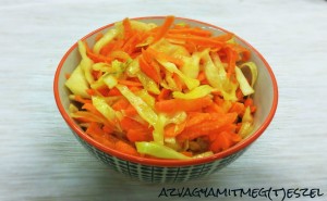 Ázsiai ihletésű coleslaw